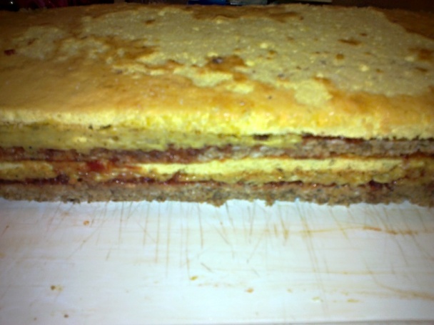 Bielkové rezy s kávovým krémom a paradajkovým lekvárom (fotorecept) - obrázok 8