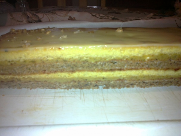 Bielkové rezy s kávovým krémom a paradajkovým lekvárom (fotorecept) - obrázok 9