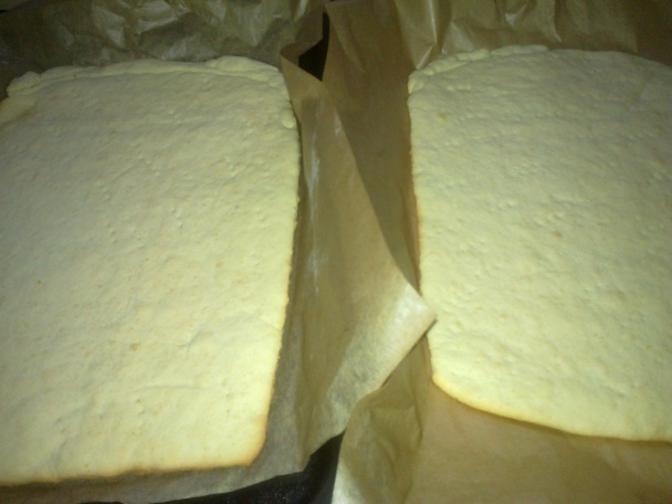 Kávové rezy s čokoládovou polevou a orechami (fotorecept) - obrázok 4