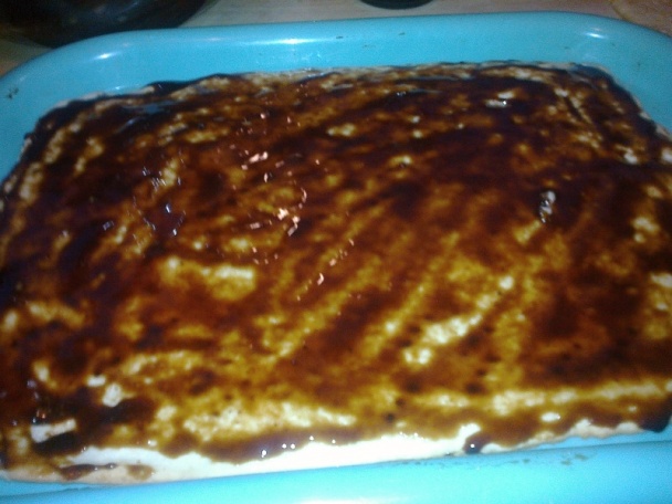 Kávové rezy s čokoládovou polevou a orechami (fotorecept) - obrázok 10