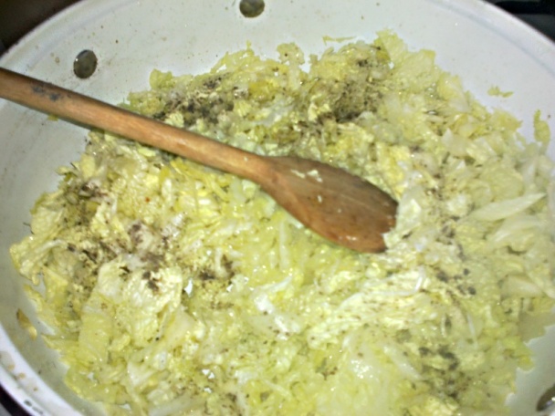 Zapekané plnené kelové listy s králičími pečienkami, ryžou a slaninkou (fotorecept) - obrázok 9