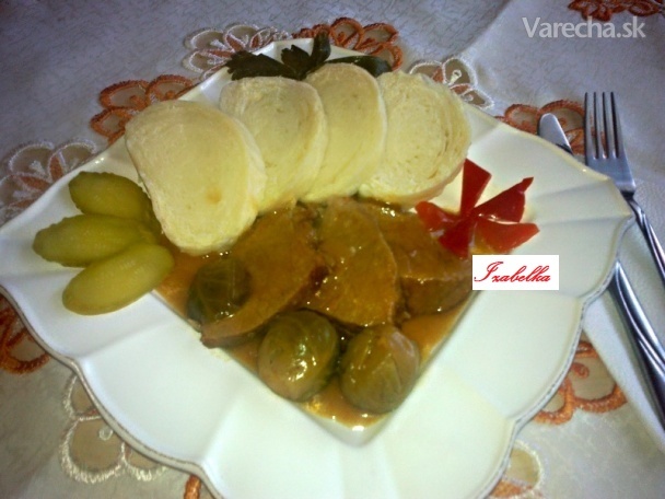 Teľacia sviečková s ružičkovým kelom (fotorecept) - obrázok 5