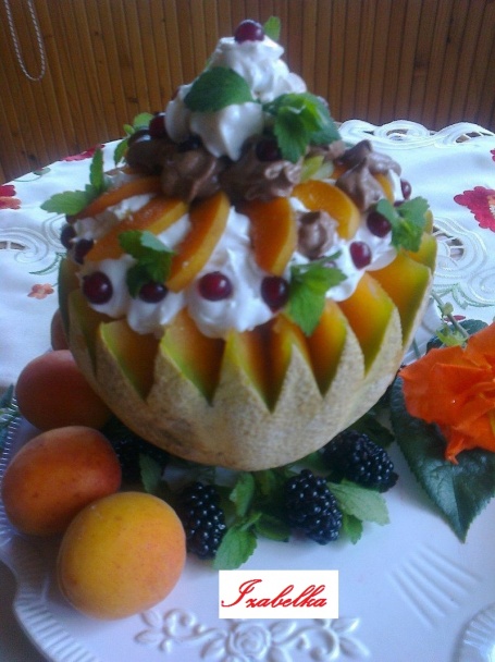 Plnený žltý melón (fotorecept) - obrázok 6