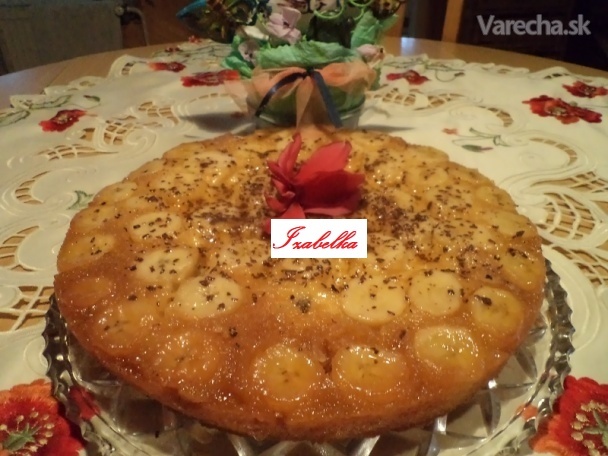 Banánovo-karamelová obrátená torta (fotorecept) - obrázok 10