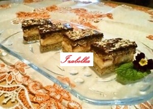 Makovo-piškótové rezy s koňakom a lieskovými orieškami (fotorecept) - obrázok 11