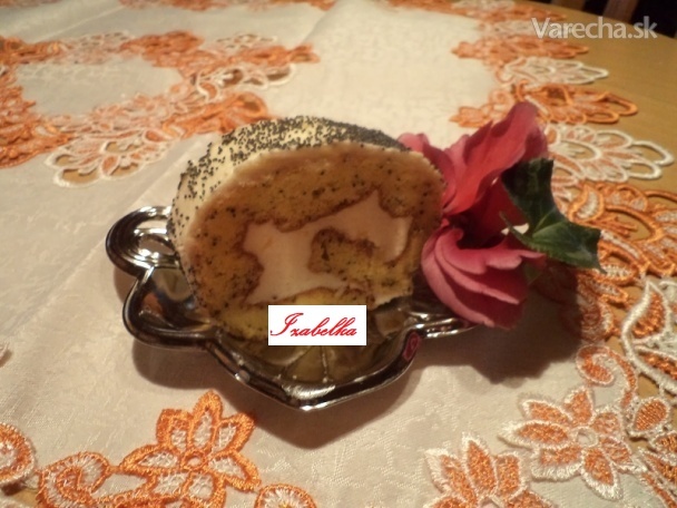 Maková roláda s citrónovým krémom (fotorecept) - obrázok 10