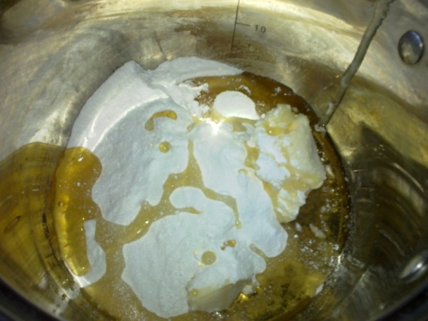 Medové rezy s piškótami (fotorecept) - obrázok 1