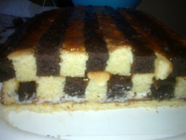 Šachové rezy s dvojakou čokoládou (fotorecept) - obrázok 12