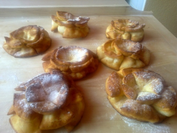 Jogurtové ružičky s jahodovým lekvárom (fotorecept) - obrázok 9