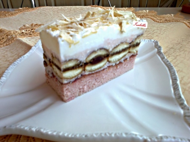 Ružové rezy s tvarohom a šľahačkou (fotorecept) - obrázok 17