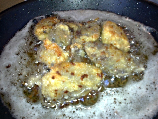 Vyprážané jaternicové rezníky so zeleninou (fotorecept) - obrázok 5