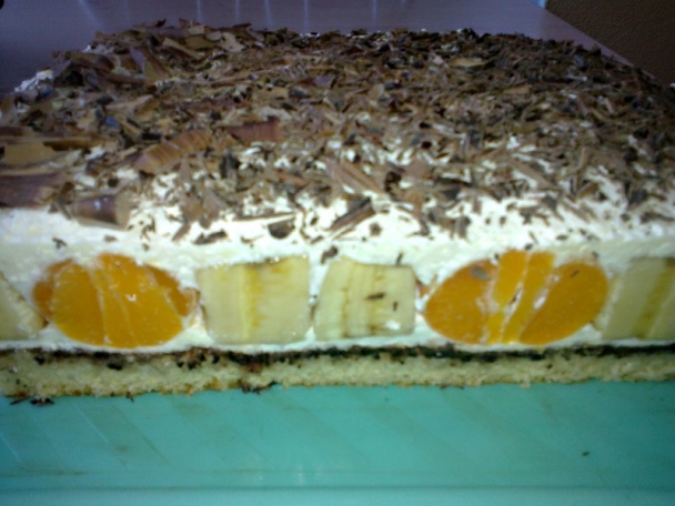 Banánovo-mandarínkové rezy (fotorecept) - obrázok 10