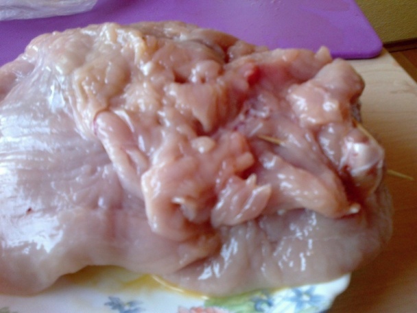 Kuracie srdiečka plnené hráškom a pečené v morčacích prsiach (fotorecept) - obrázok 3