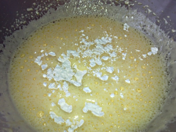 Hroznovo-pomarančové rezy s lekvárom zo zelených paradajok (fotorecept) - obrázok 2