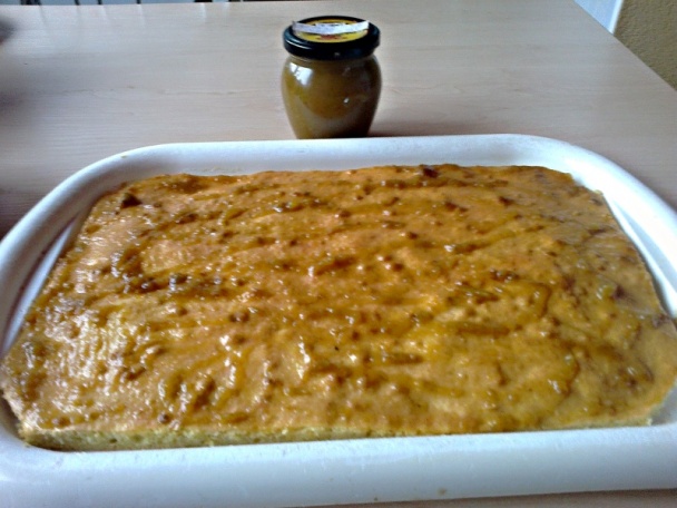 Hroznovo-pomarančové rezy s lekvárom zo zelených paradajok (fotorecept) - obrázok 5