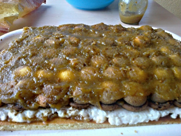 Hroznovo-pomarančové rezy s lekvárom zo zelených paradajok (fotorecept) - obrázok 9