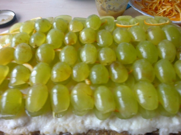 Hroznovo-pomarančové rezy s lekvárom zo zelených paradajok (fotorecept) - obrázok 11