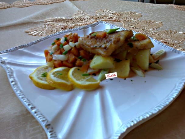 Treska na masle so zázvorom a cesnakom - obrázok 1