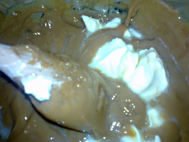 Karamelové rezy s marcipánovým krémom (fotorecept) - obrázok 5