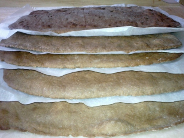 Karamelové rezy s marcipánovým krémom (fotorecept) - obrázok 10