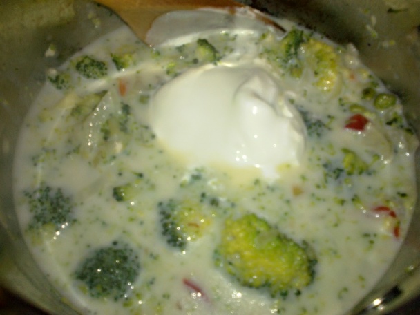 Brokolicový prívarok s vajíčkovým kvietkom (fotorecept) - obrázok 7