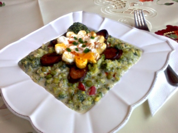Brokolicový prívarok s vajíčkovým kvietkom (fotorecept) - obrázok 9