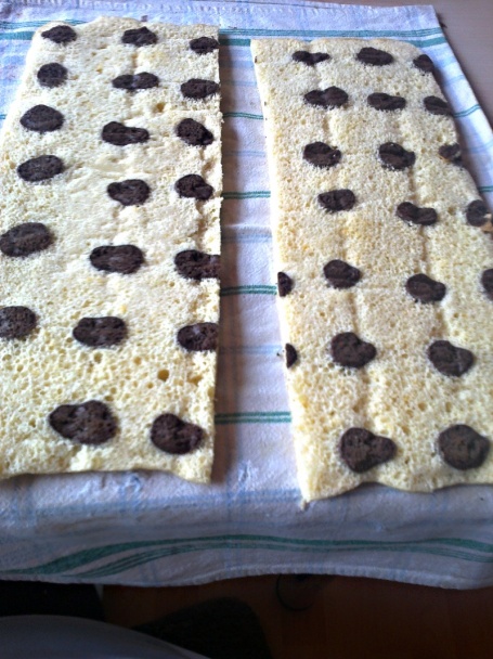 Bodkavé rolky s pistáciovo-kokosovou plnkou (fotorecept) - obrázok 1