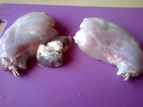 Plnené králičie stehná (fotorecept) - obrázok 1