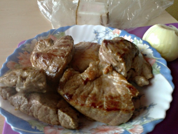 Bravčová krkovička na bielej fazuli s lečom (fotorecept) - obrázok 2