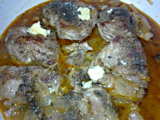 Bravčová krkovička na bielej fazuli s lečom (fotorecept) - obrázok 7