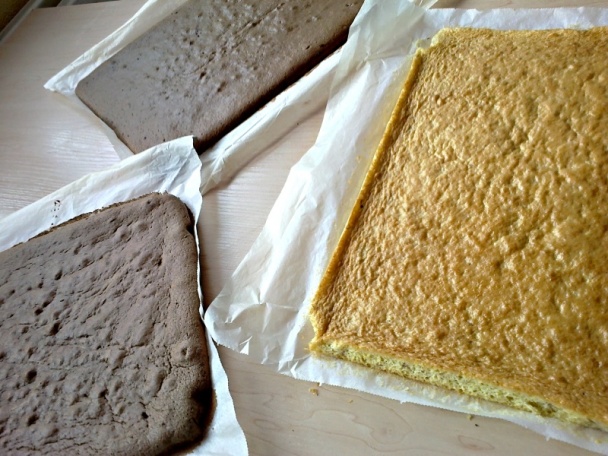 Kakaovo-orechové rezy s čokoládou a fernetom (fotorecept) - obrázok 6