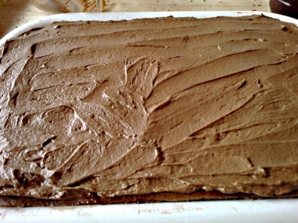 Kakaovo-orechové rezy s čokoládou a fernetom (fotorecept) - obrázok 13