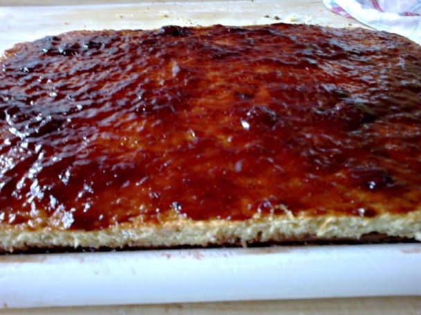 Kakaovo-orechové rezy s čokoládou a fernetom (fotorecept) - obrázok 14