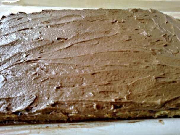 Kakaovo-orechové rezy s čokoládou a fernetom (fotorecept) - obrázok 15