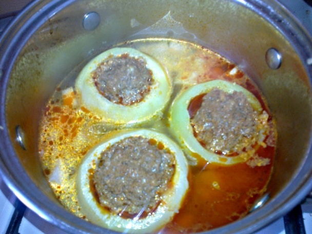 Jarné kaleráby plnené klobásovým mäsom (fotorecept) - obrázok 8