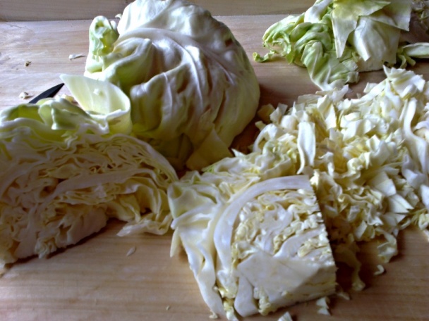Domáce široké rezance s letnou kapustou trochu inak (fotorecept) - obrázok 1