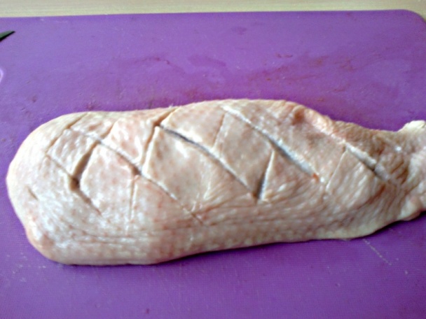 Pečené kačacie prsia s mandarínkovou omáčkou (fotorecept) - obrázok 2