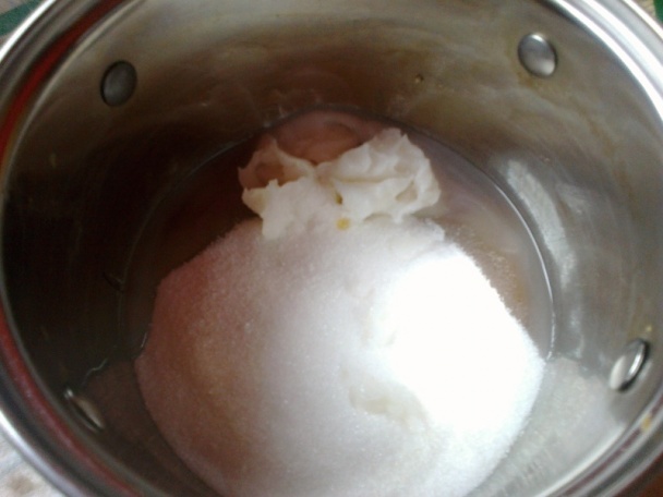 Medové žerbó rezy s mandľami (fotorecept) - obrázok 1