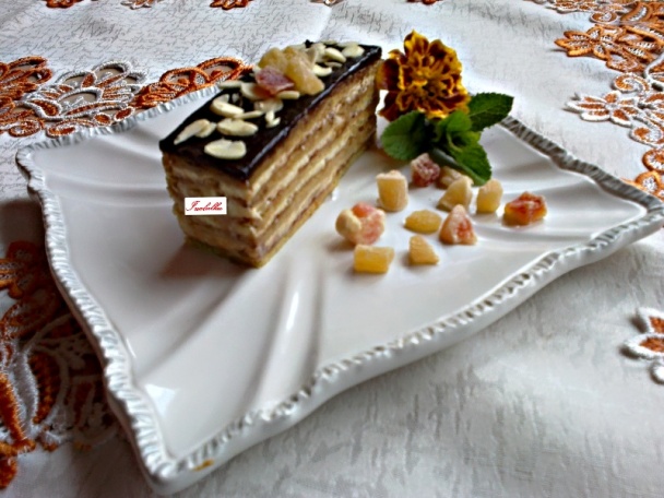 Medové žerbó rezy s mandľami (fotorecept) - obrázok 17