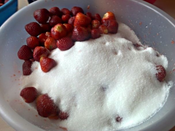 Jahodový džem s čokoládou (fotorecept) - obrázok 2