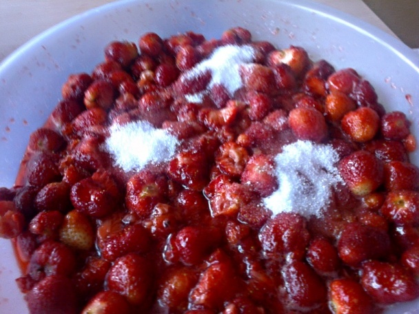 Jahodový džem s čokoládou (fotorecept) - obrázok 3