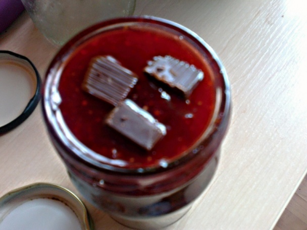Jahodový džem s čokoládou (fotorecept) - obrázok 6