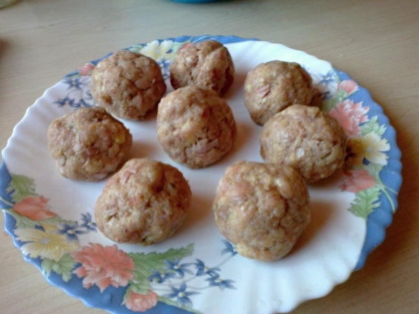 Guľky z údeného mäsa v letnej kapuste (fotorecept) - obrázok 2