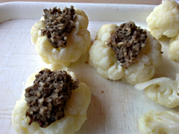 Karfiolové ružičky plnené jaternicou (fotorecept) - obrázok 3