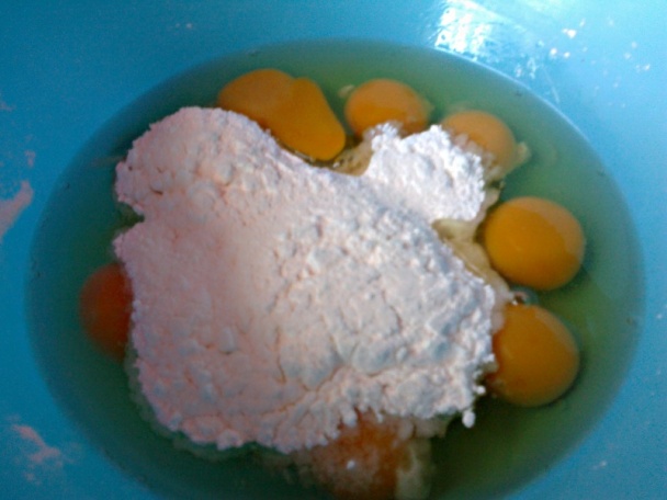 Kakaovo-kokosové rezy s čučoriedkami (fotorecept) - obrázok 1