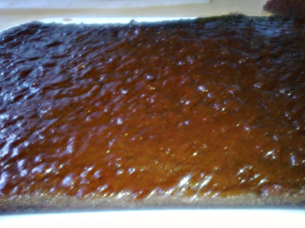 Kakaovo-kokosové rezy s čučoriedkami (fotorecept) - obrázok 4