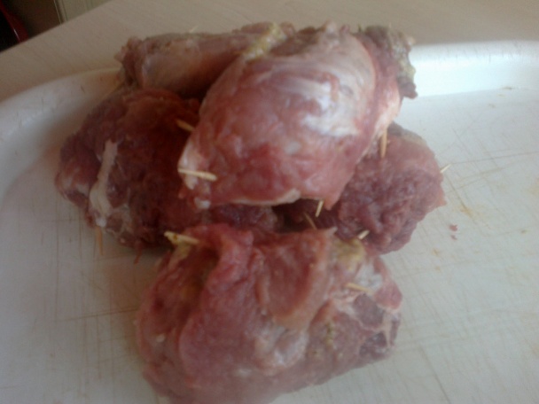 Bravčové závitky na hríboch (fotorecept) - obrázok 4