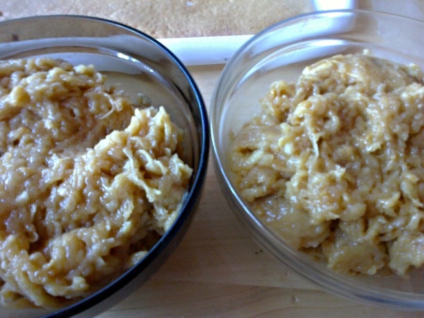 Medové jablkové rezy s kockami z kôry červeného melónu (fotorecept) - obrázok 6