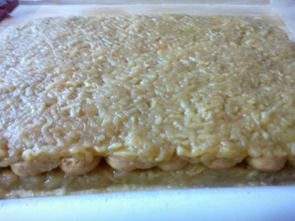 Medové jablkové rezy s kockami z kôry červeného melónu (fotorecept) - obrázok 14