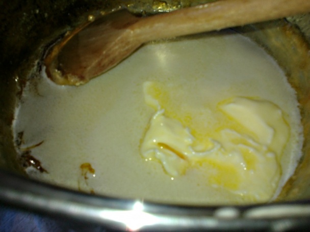 Orieškovo-karamelové rezy s bielou čokoládou (fotorecept) - obrázok 4